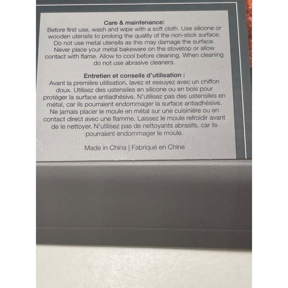 Master Class Non-Stick Blue Speckled Heavy Gauge Steel Brownie Pan 13" / 30.5 CM - Picture 4 of 5